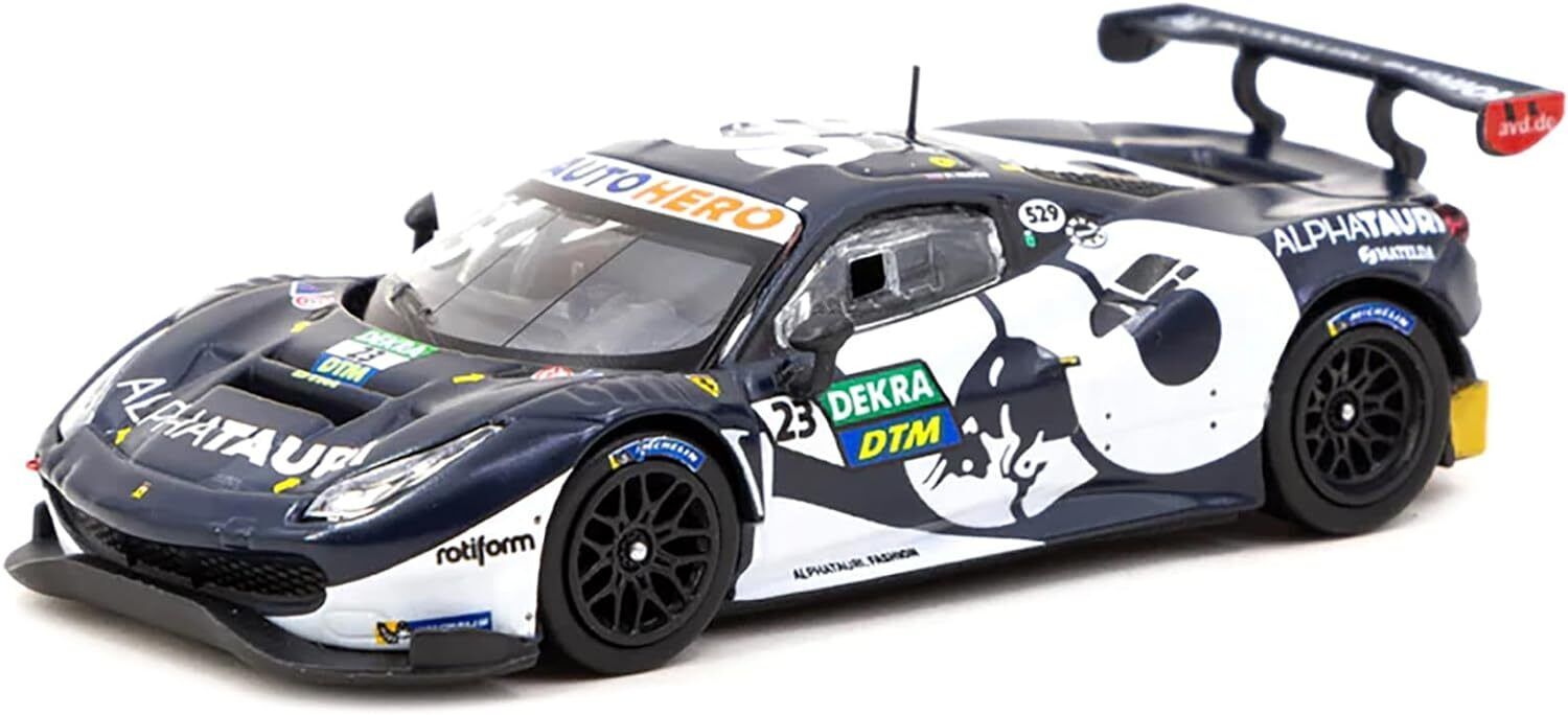 Historia sobre el Ferrari 488 GT3 #23 Alex Albon Ganador "DTM Nurburgring Race 2" (2021)